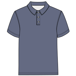 Fashion sewing patterns for MEN T-Shirts Polo W/C 3051